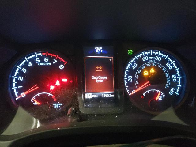 5TFSX5EN2JX063017 - 2018 TOYOTA TACOMA ACCESS CAB SILVER photo 9