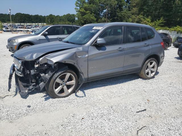 5UXWX9C55H0T10611 - 2017 BMW X3 XDRIVE28I GRAY photo 1