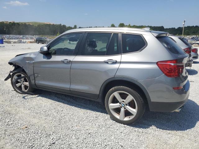 5UXWX9C55H0T10611 - 2017 BMW X3 XDRIVE28I GRAY photo 2