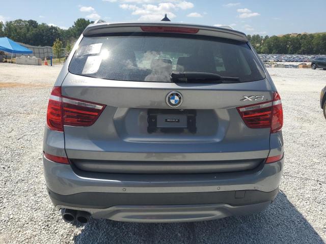 5UXWX9C55H0T10611 - 2017 BMW X3 XDRIVE28I GRAY photo 6