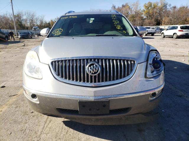 5GALRBED4AJ112355 - 2010 BUICK ENCLAVE CXL SILVER photo 5