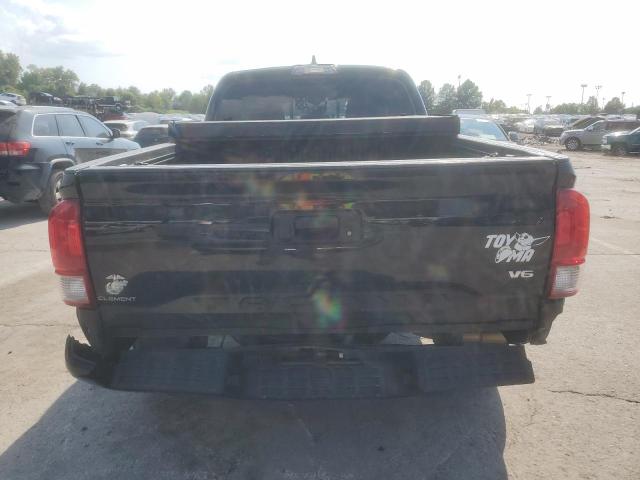 5TFDZ5BN3HX013664 - 2017 TOYOTA TACOMA DOUBLE CAB BLACK photo 6