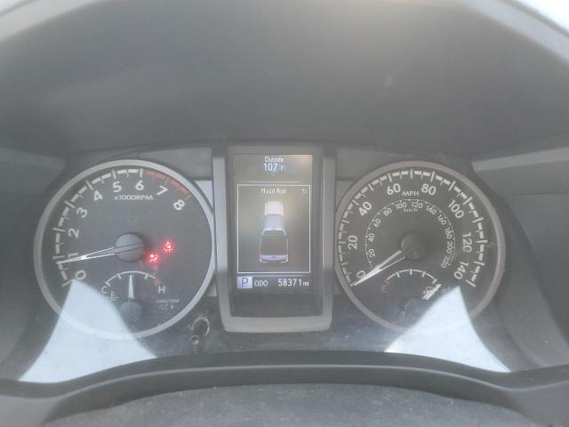 5TFDZ5BN3HX013664 - 2017 TOYOTA TACOMA DOUBLE CAB BLACK photo 9