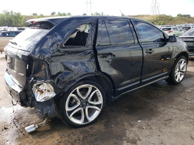 2FMDK3AK0DBA36493 - 2013 FORD EDGE SPORT BLACK photo 3