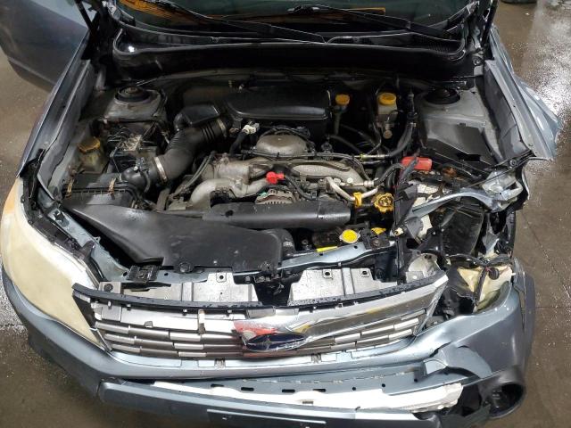 JF2SH6AC2AG738213 - 2010 SUBARU FORESTER 2.5X Синий фото 12