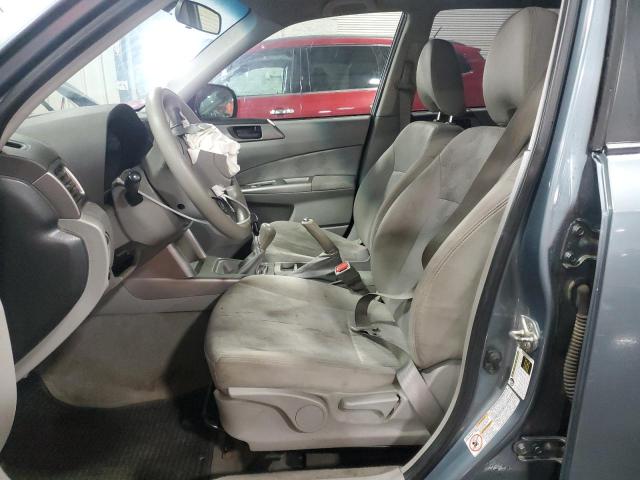 JF2SH6AC2AG738213 - 2010 SUBARU FORESTER 2.5X Синий фото 7