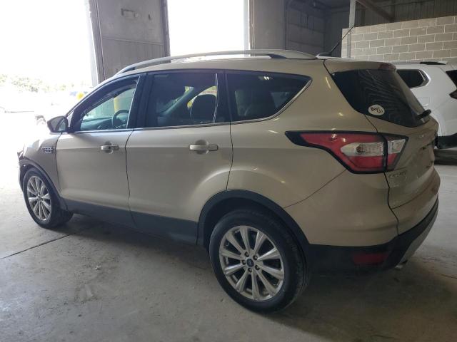 1FMCU0JD8HUE35755 - 2017 FORD ESCAPE TITANIUM ვერცხლისფერი ფოტო 2