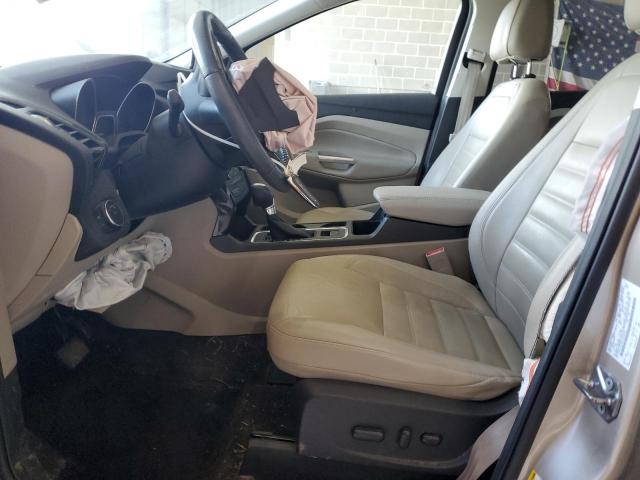 1FMCU0JD8HUE35755 - 2017 FORD ESCAPE TITANIUM ვერცხლისფერი ფოტო 7