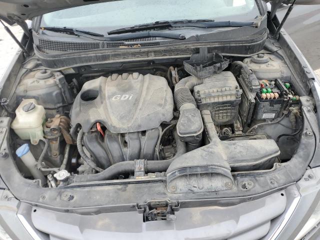 5NPEB4AC2DH737807 - 2013 HYUNDAI SONATA GLS GRAY photo 11