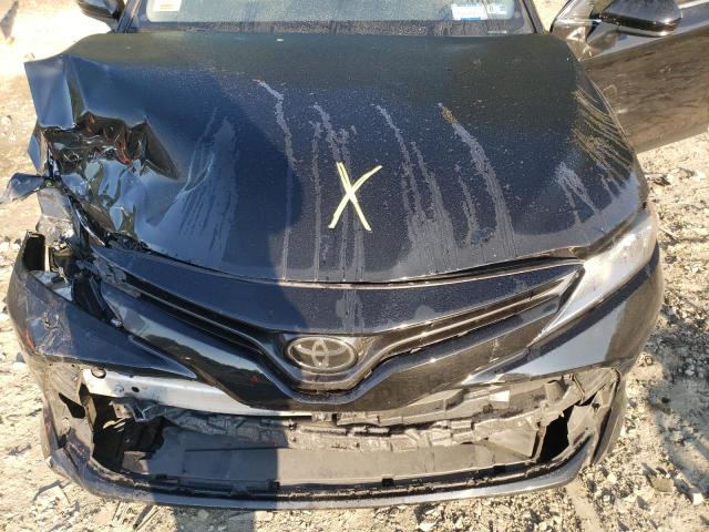 4T1B11HK1KU747695 - 2019 TOYOTA CAMRY L BLACK photo 11