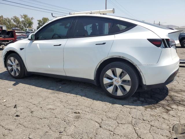 7SAYGDEE3NF408563 - 2022 TESLA MODEL Y WHITE photo 2