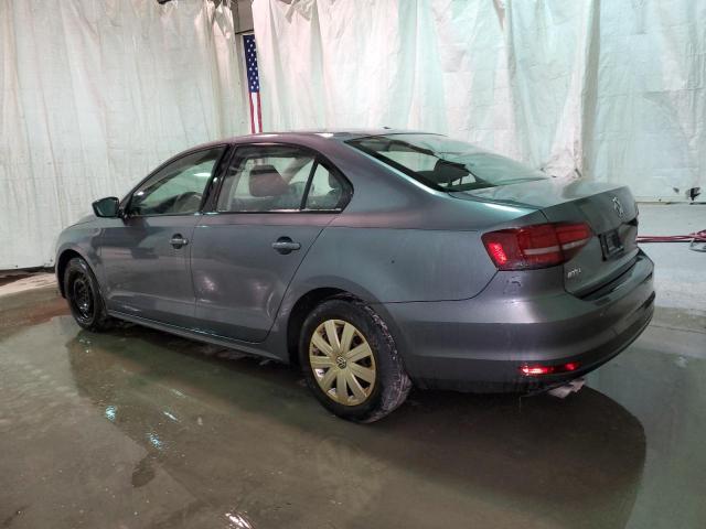 3VW267AJ1GM359532 - 2016 VOLKSWAGEN JETTA S GRAY photo 2