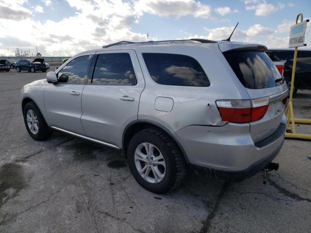 1D4RD4GG8BC731821 - 2011 DODGE DURANGO CREW SILVER photo 2