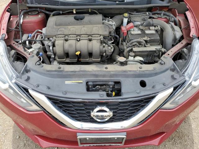 3N1AB7AP3KY249715 - 2019 NISSAN SENTRA S წითელი ფოტო 11