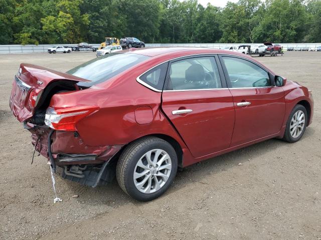 3N1AB7AP3KY249715 - 2019 NISSAN SENTRA S წითელი ფოტო 3