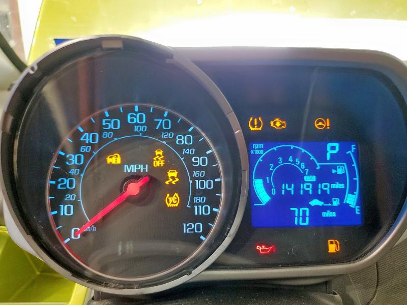 KL8CB6S94DC503176 - 2013 CHEVROLET SPARK LS GREEN photo 9