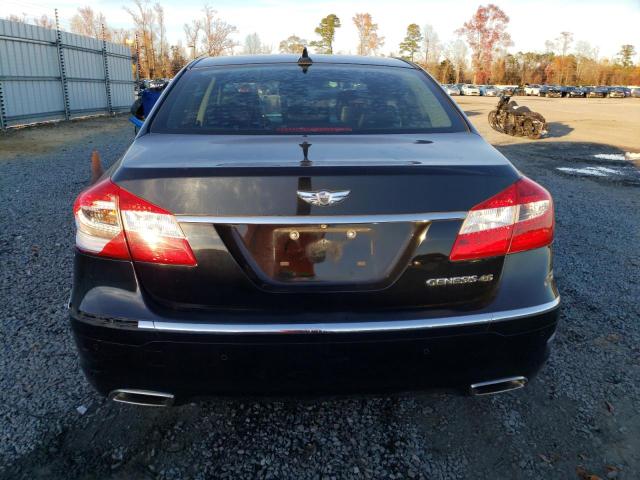 KMHGC4DF5CU176076 - 2012 HYUNDAI GENESIS 4.6L BLACK photo 6