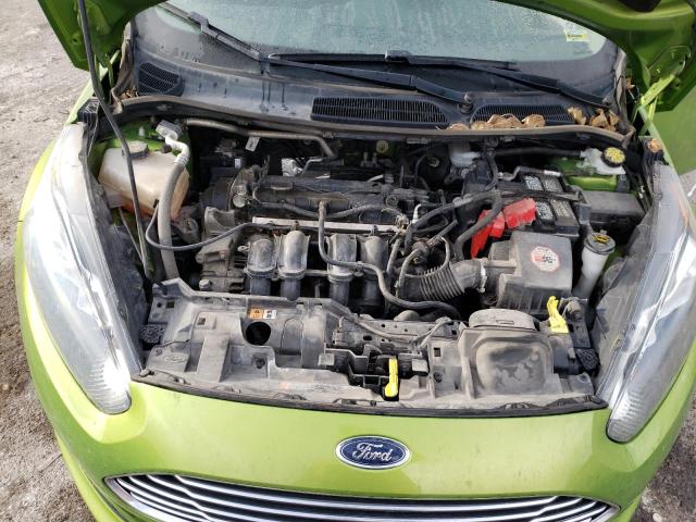 3FADP4EJ2JM130291 - 2018 FORD FIESTA SE GREEN photo 11