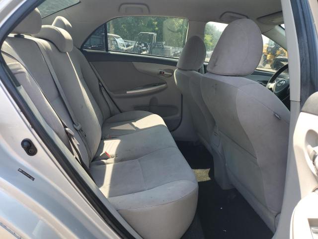 JTDBU4EE4B9153097 - 2011 TOYOTA COROLLA BASE SILVER photo 10