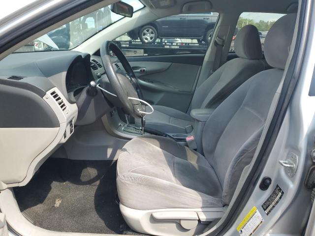 JTDBU4EE4B9153097 - 2011 TOYOTA COROLLA BASE SILVER photo 7