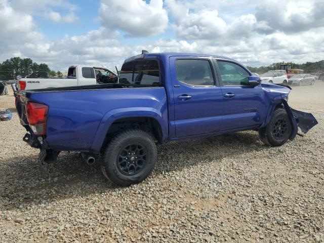 3TMAZ5CN7NM161500 - 2022 TOYOTA TACOMA DOUBLE CAB BLUE photo 3