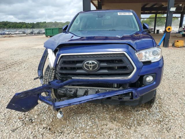 3TMAZ5CN7NM161500 - 2022 TOYOTA TACOMA DOUBLE CAB BLUE photo 5