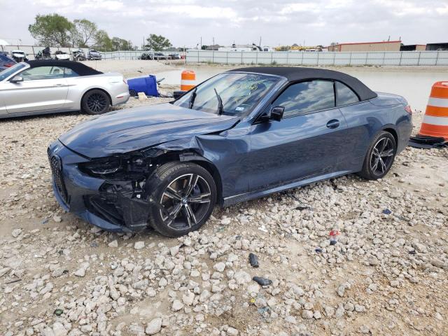 WBA63AT06NCL08781 - 2022 BMW M440XI BLUE photo 1