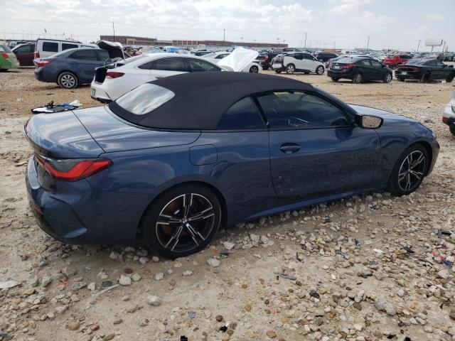 WBA63AT06NCL08781 - 2022 BMW M440XI BLUE photo 3
