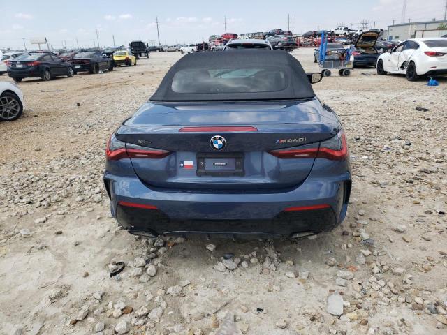 WBA63AT06NCL08781 - 2022 BMW M440XI BLUE photo 6