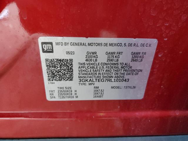 3GKALTEG7RL101043 - 2024 GMC TERRAIN SLE 红色 照片 13