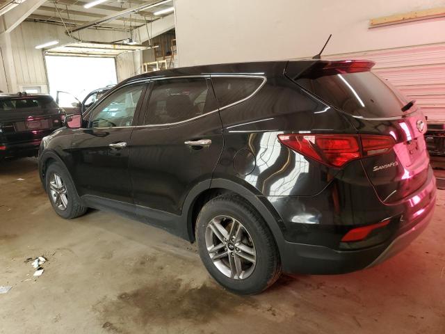 5NMZTDLB4JH053336 - 2018 HYUNDAI SANTA FE S BLACK photo 2