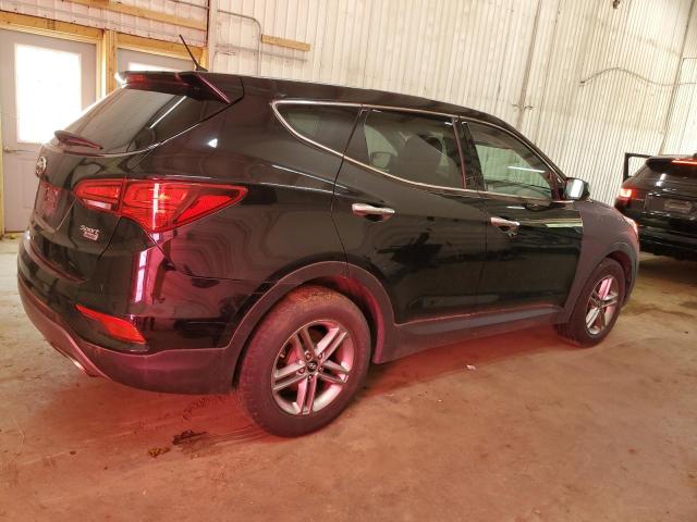 5NMZTDLB4JH053336 - 2018 HYUNDAI SANTA FE S BLACK photo 3