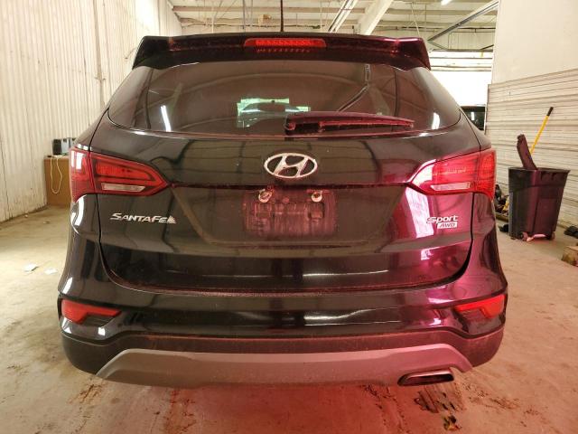 5NMZTDLB4JH053336 - 2018 HYUNDAI SANTA FE S BLACK photo 6