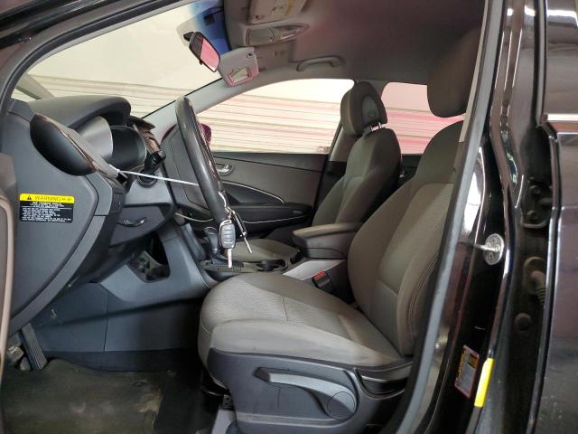 5NMZTDLB4JH053336 - 2018 HYUNDAI SANTA FE S BLACK photo 7