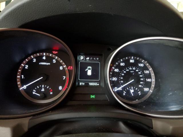 5NMZTDLB4JH053336 - 2018 HYUNDAI SANTA FE S BLACK photo 9