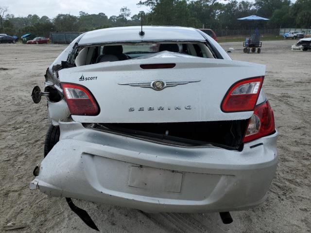 1C3LC56R07N519283 - 2007 CHRYSLER SEBRING TOURING SILVER photo 6