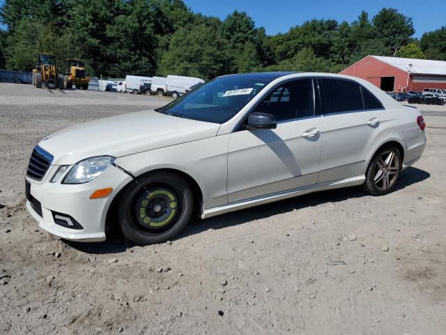 WDDHF8HB8BA487151 - 2011 MERCEDES-BENZ E 350 4MATIC WHITE photo 1