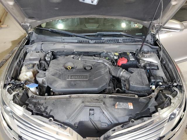 3LN6L2J99FR627567 - 2015 LINCOLN MKZ ვერცხლისფერი ფოტო 11