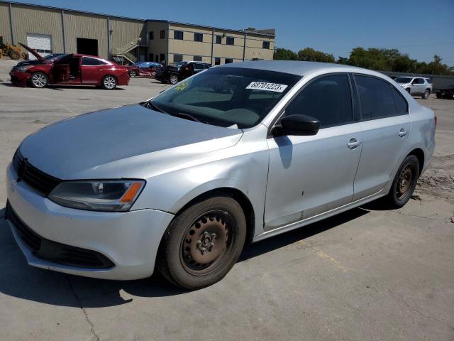 3VW1K7AJ0BM043605 - 2011 VOLKSWAGEN JETTA BASE 灰色 照片 1