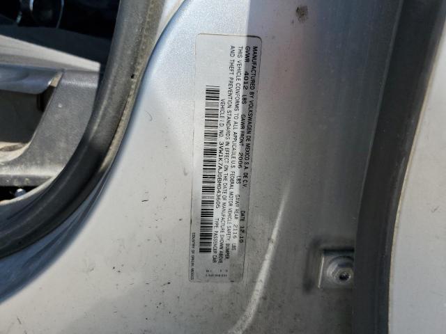 3VW1K7AJ0BM043605 - 2011 VOLKSWAGEN JETTA BASE 灰色 照片 12