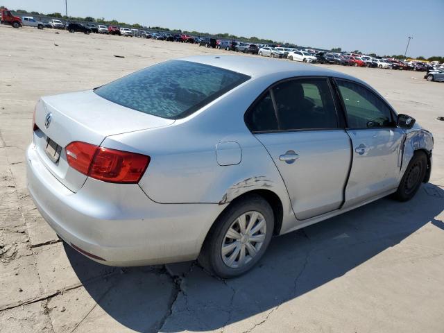 3VW1K7AJ0BM043605 - 2011 VOLKSWAGEN JETTA BASE 灰色 照片 3