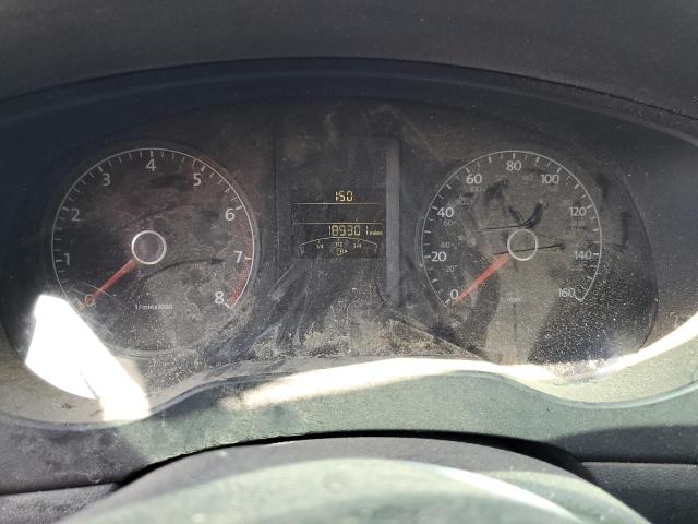 3VW1K7AJ0BM043605 - 2011 VOLKSWAGEN JETTA BASE 灰色 照片 9