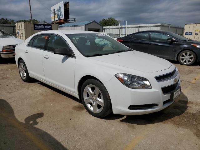 1G1ZA5EU8CF347311 - 2012 CHEVROLET MALIBU LS WHITE photo 4