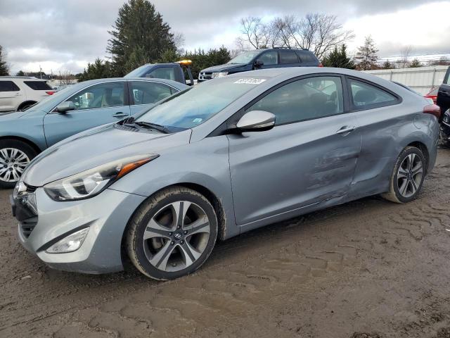 KMHDH6AH0EU029205 - 2014 HYUNDAI ELANTRA CO GS SILVER photo 1