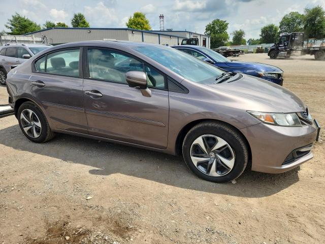 19XFB2F85FE263355 - 2015 HONDA CIVIC EX GRAY photo 4