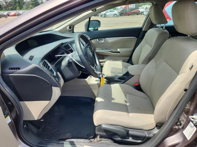 19XFB2F85FE263355 - 2015 HONDA CIVIC EX GRAY photo 7