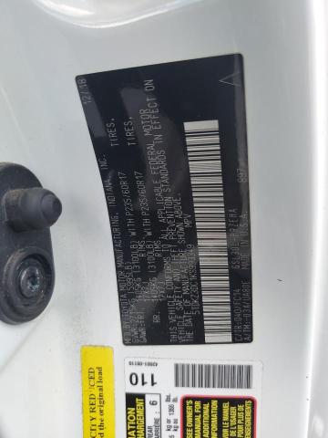 5TDKZ3DC1KS993349 - 2019 TOYOTA SIENNA LE WHITE photo 13