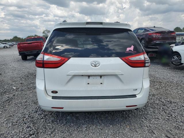 5TDKZ3DC1KS993349 - 2019 TOYOTA SIENNA LE WHITE photo 6