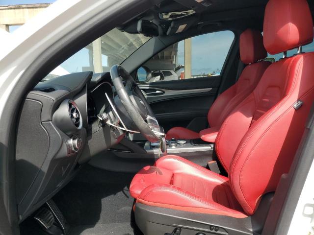 ZASPAKBNXR7D77771 - 2024 ALFA ROMEO STELVIO TI WHITE photo 7