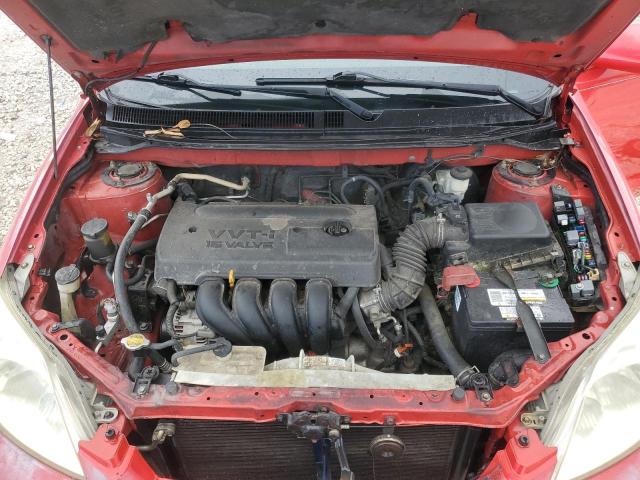 2T1KR32E05C386165 - 2005 TOYOTA MATRIX XR BURGUNDY photo 12